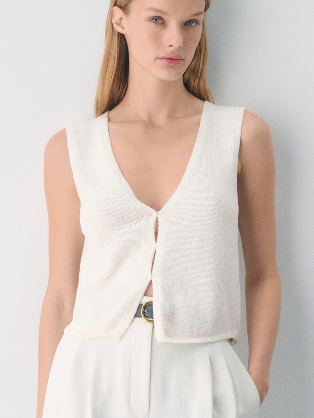 Aritzia Basque sweater vest